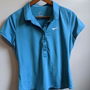 Nike golf shirt.